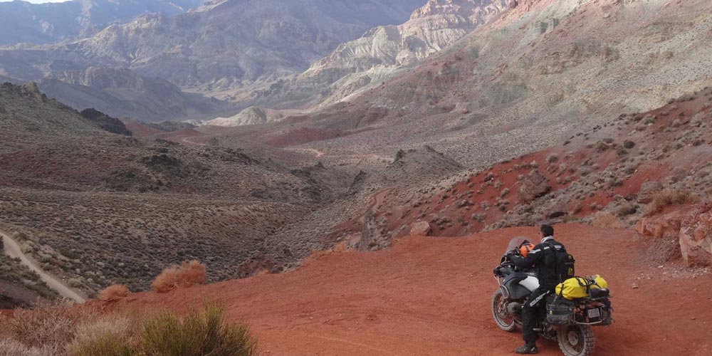 DeathDepart from your motel in Beatty and head for Titus Canyon.